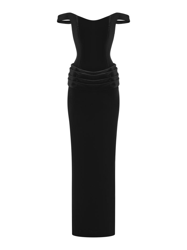 Donna maxi velvet